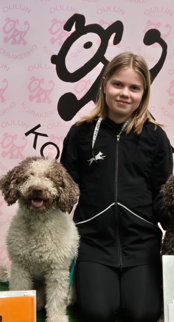 16.2 Oulussa M Prinsess Leya "Leya" ja Sirkka Voittoon medien U15 sarjassa. Huikeat onnittelut!!